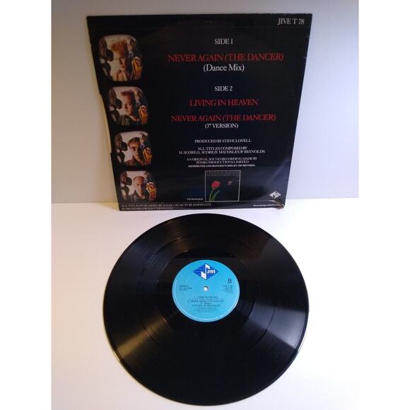 A Flock Of Seagulls Never Again The Dancer 12" Vinyl Record New Wave EP 1984 - Picture 3 of 3